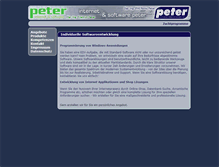 Tablet Screenshot of internet-peter.de